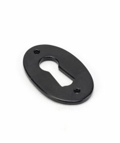 Black Oval Escutcheon