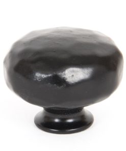 Black Elan Cabinet Knob - Large