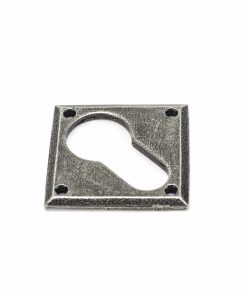 Pewter Diamond Euro Escutcheon