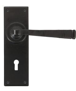 Black Avon Lever Lock Set