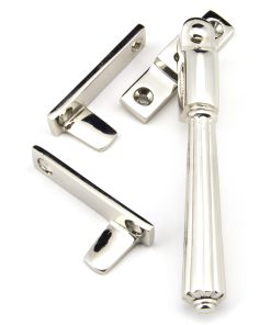 Polished Nickel Night-Vent Locking Hinton Fastener