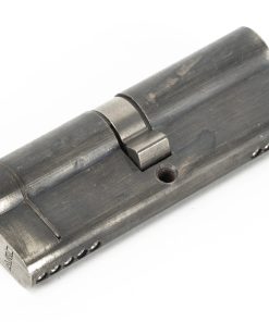 Pewter 45/45 5pin Euro Cylinder KA