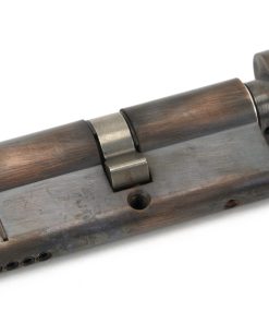 Aged Bronze 35T/45 5pin Euro Cylinder/Thumbturn
