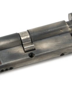 Pewter 40/40 5pin Euro Cylinder/Thumbturn KA