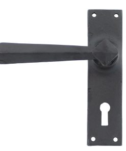 Beeswax Straight Lever Lock Set