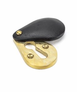 Ebony Plain Escutcheon