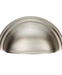 Ftd Victorian Cup Pull 76Mm C/C Satin Nickel