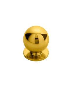 Ftd Ball Knob 30Mm Polished Brass