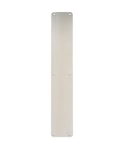500 X 75Mm Finger Plate - Plain Satin Stainless Steel