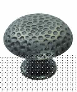 Ftd Hammered Finish Knob 32Mm Antique Steel