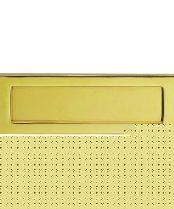 Victorian - Letter Plate (Contract Range) Polished Brass 254 X 76Mm