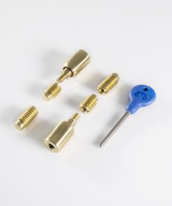 Sash Window Stop Polished Brass